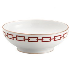 Ginori1735Italia CATENE沙拉碗 26.5cm, 1個, SCARLATTO