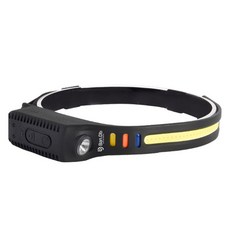 반디비 충전식 COB LED 헤드랜턴 1줄 BHL07, 혼합색상, 1개