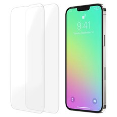 모란카노 플래쉬 강화유리 액정보호필름 2p 세트 투명, 1세트