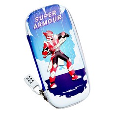 아이나라에듀 캐릭터 3D 입체 필통, 3 슈퍼 로봇, 1개