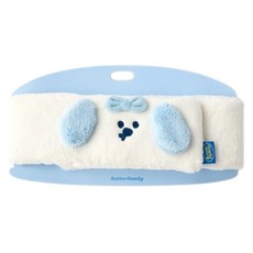 BUTTERSHOP Shop All Day Mungsomi 魔鬼氈洗臉髮帶 FREE, 白色, 1個