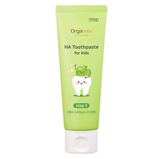 오가베베 유아용 고불소 1450ppm 치약 사과맛, 1개, 100g
