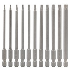 StanMan 六角柄磁性星形起子頭 75mm 11件組, 1套