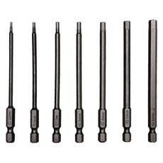StanMan 六角柄磁性六角螺絲起子頭 100mm x 7件組, 1套