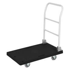 티렉스캐스터 접이식 운반카트 블랙, 1개