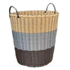 비투윈 3단 빨래바구니, 브라운