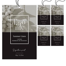 THE HERB SHOP Lahome 紙香氛 正裝, 5個, 10g, 夏日亞麻