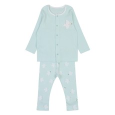 압소바 유아용 리카 슬림 내의 상하의 세트