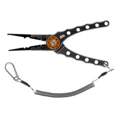 Abu Garcia 標準鋁製鉗子, 黑色+青銅色+橘色, 1個