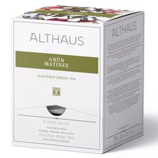 ALTHAUS Grün Martini 綠茶茶包, 2.75g, 1個, 15入