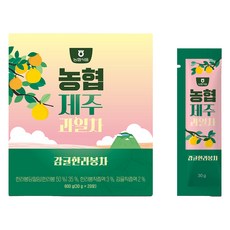 농협식품 제주 과일 감귤 한라봉차 20p, 600g, 1개