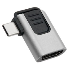 컴스 4K 30Hz UHD 꺾임 USB 3.1 Type C to HDMI 컨버터 변환 젠더, IH499, 1개
