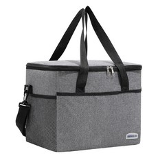 BRIVILAS How's Room 軟式保溫保冷袋, 灰色, 22L