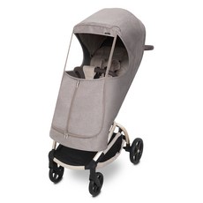 Manito Melange Trike專用孩童推車保暖鋪棉遮罩, 淺褐色, 1個