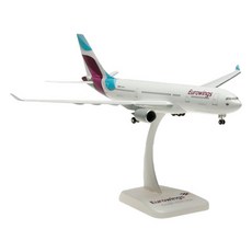 Hogan 1:200 A330-200 歐洲之翼 飛機模型 HG357958WH, 白色, 1個