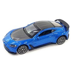 Replica MX MODEL 1:64 奧斯頓馬丁 V12 模型車 MXT116008BL, 藍色, 1個