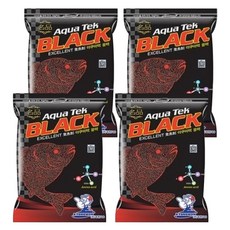 경원산업 아쿠아 블랙 떡밥, 450g, 4개