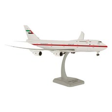 Hogan Wings 1:200 B747-8 阿聯酋航空 飛機模型 HG911090WH, 1個, 白色