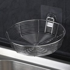 YoGoMoJi 304不鏽鋼多功能黏貼式置物架 大型, 單色, 1個