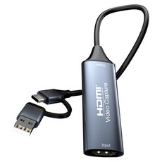 호후 2in1 비디오 HDMI 캡쳐보드, 1개, H2CA