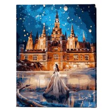 Luaz 寶石十字繡 DIY 工具組套裝 布料型, 1套, 32 仙杜瑞拉