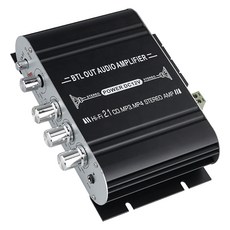 Coms Hi Fi 2.1聲道音響擴大機低音喇叭音響 20W*2+40W低音 JA141, 混合顏色