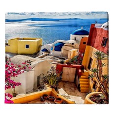 루아즈 보석십자수 DIY 키트 세트 패브릭형, 35 산토리니, 1세트