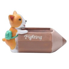 Home Flow 可愛加油迷你花盆, 1個, 狗狗