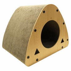 레드퍼피 고양이 네코야 트라이캣 스크래쳐, 혼합색상, 1개