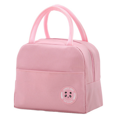 Toppia 輕便保冷袋, 600D 小熊牌粉紅色, 1個