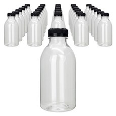 미르코리아 우유 투명 페트병 블랙, 500ml, 144개