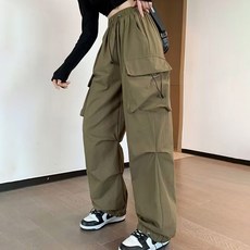 andstyle 女款 Lomit 兩穿寬版束口日常工裝褲 264215