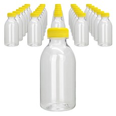 미르코리아 우유 투명 페트병 옐로우, 500ml, 144개