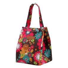 Toppia 簡約保冷袋, 咖啡向日葵, 1個