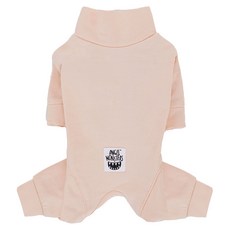 엔젤몬스터 강아지 하이넥 커버롤 OR003, 502 PINK, 1개
