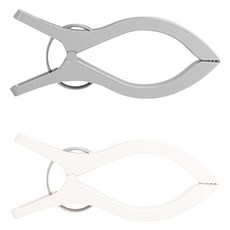 Taminayo 簡潔曬衣夾 2件組 XL, 1套, 白色, 灰色