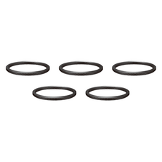 ITM 自行車墊圈 3mm 無標誌, 黑色, 5個