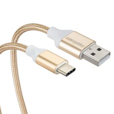 치항 USB 3.1 Type C 케이블 USB 2.0 A to C타입 Gold IB618, 1개