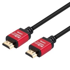 컴스 딜러용 HDMI 케이블 V2.0 고급형 Red Metal 4K2K 60Hz HB564, 단품, 1개