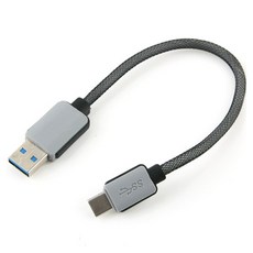 컴스 USB 3.1 Type C 젠더 20cm, 1개, ITB555