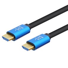 컴스 HDMI V2.0 케이블 4K2K 60Hz UHD Blue Metal BT788, 1개