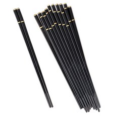 PET筷子, 10個, 單品, 金飾