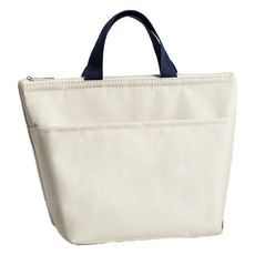 타미나요 다용도 보온 보냉 쿨러백, 베이지, 1개