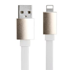 컴스 8핀-A타입 USB 2 3A 케이블 ITA845, WHITE, 1개, 1m