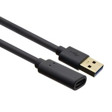 컴스 A타입-C타입 USB 3 to 3.1 금도금 케이블 IF691, 1m, 1개