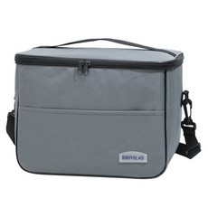 BRIVILAS 特別保溫保冷袋, 灰色, 1個
