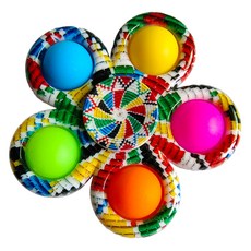 J&K 轉吧轉吧 旋轉指尖陀螺, 混合色(商品6), 1個