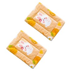 데이소이 고양이 큐티 캐릭터 쿠션 매트, 02 토끼, 2개