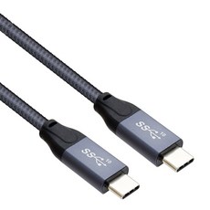 컴스 C타입-C타입 USB 3.1 PD 100W GEN 2 10Gbps 케이블 IF601, 1개