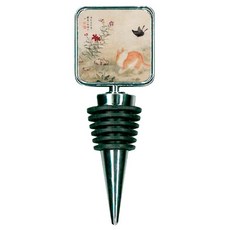金弘道紅酒塞, 黃貓弄蝶圖, 1個